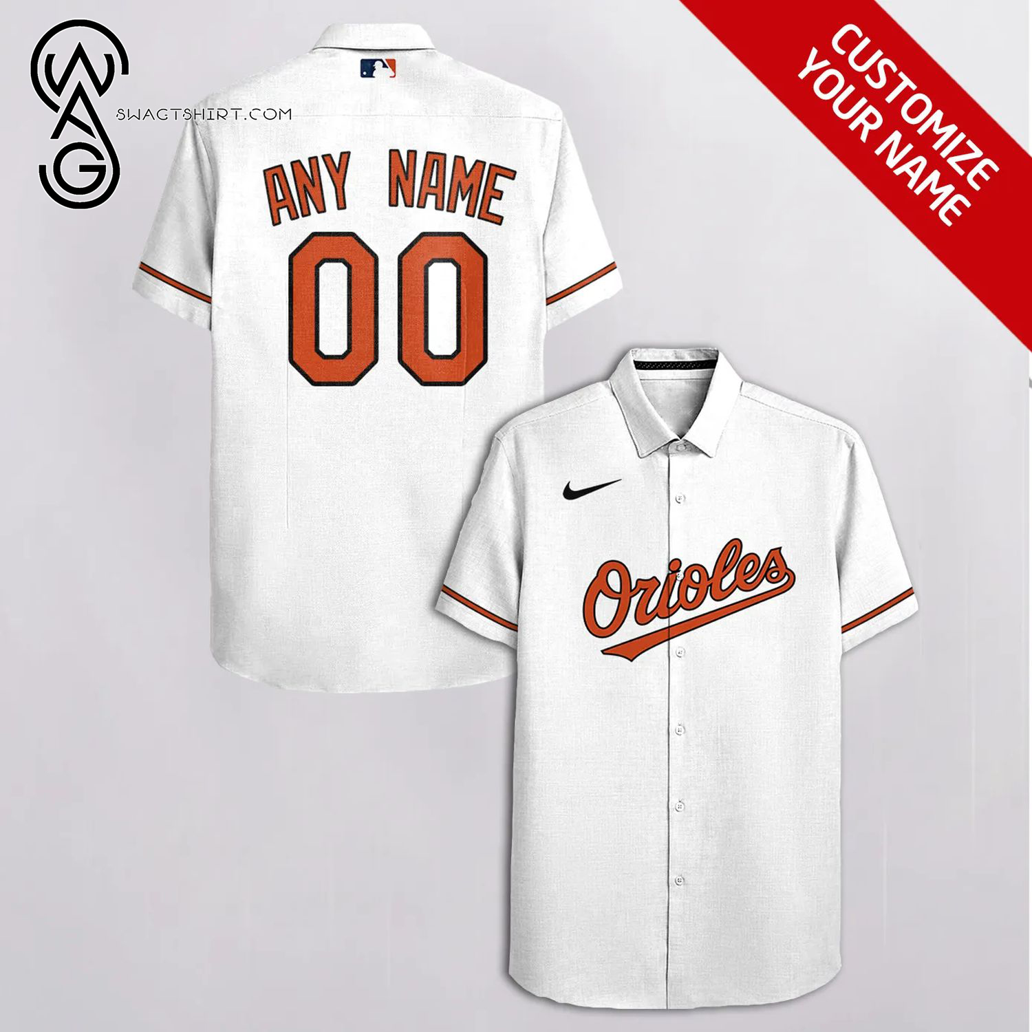 [Top Trending] Baltimore orioles Baseball Team Full Printing Personalized Hawaiian Shirt